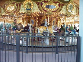 Sat 16 Feb 2008 02:47:56 PM

Mom and Andrew rode the carousel.