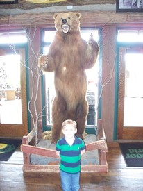 Sun 07 Feb 2010 11:26:32 AM

This photo, and the ones that immediately follow it, are from the Bass Pro Shop in Orlando.  Most of the photos that do not have Andrew in them were taken by Andrew.