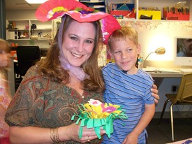 Fri 07 May 2010 11:51:37 AM

Andrew and Mom at the Mothers' Day party in Andrew's PK-4 classroom.