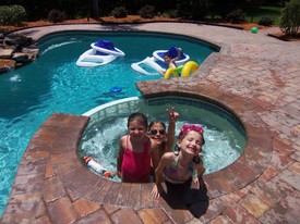 Tue 01 Jul 2014 02:55:43 PM

William and Maleena at our pool.