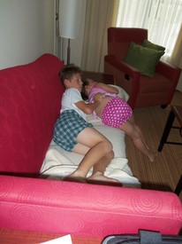 Wed 03 Jun 2015 05:41:25 PM

Andrew and Gracie got along quite well on this trip.