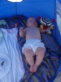 Wed 12 Aug 2009 12:24:19 PM

At the beech.