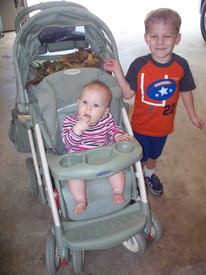 Mon 02 Nov 2009 03:33:54 PM

Gracie and Andrew after a walk with Mom.