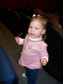 Wed 15 Dec 2010 09:57:47 AM

With Mom and Dad, Gracie attended the SJDS Christmas presentation that Andrew participated in.