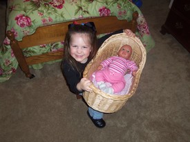 Fri 08 Mar 2013 03:00:08 PM

Gracie loves her baby doll.